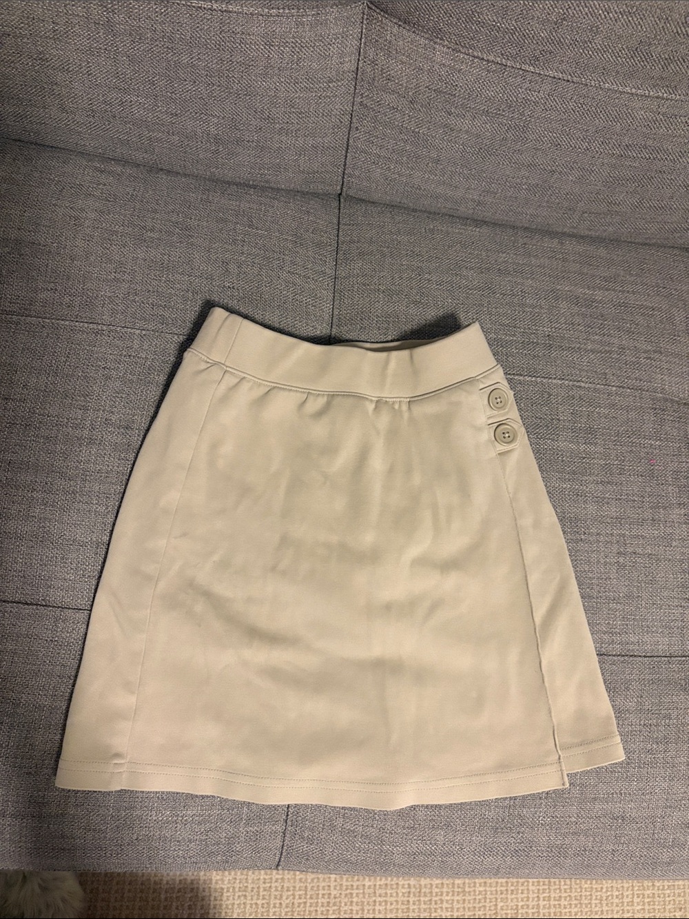 Target Cat and Jack khaki uniform skirt/skort
